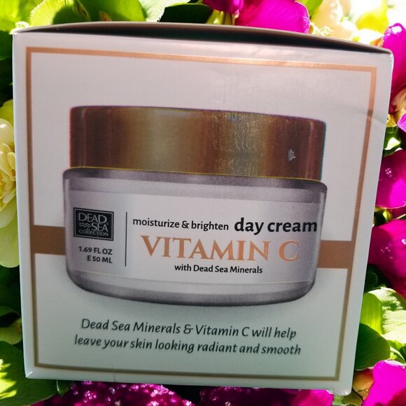 Dead Sea Collection Vitamin C Rejuvenating Day Cream 1.69 oz 12841 - Picture 6 of 6